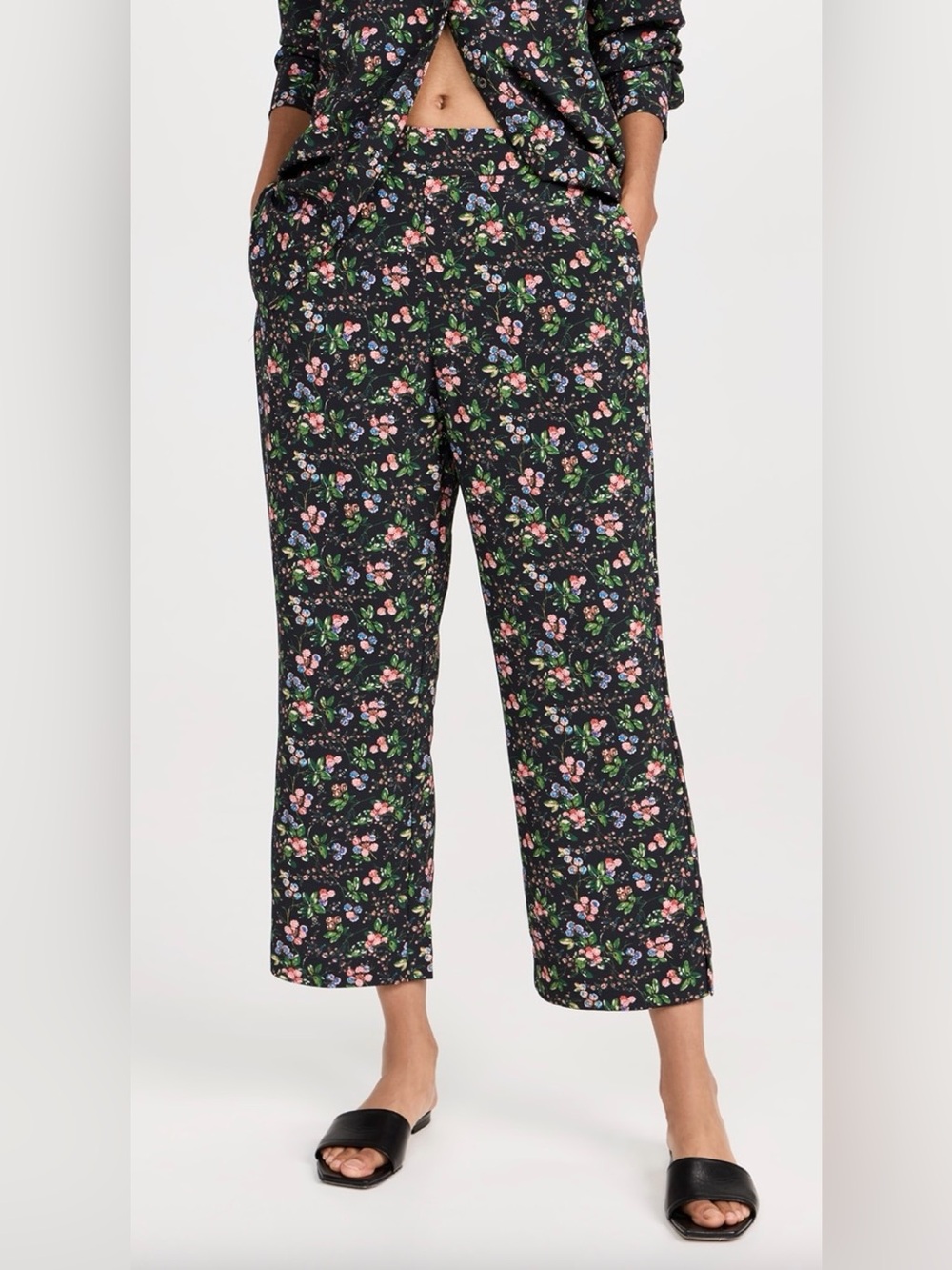 Hill House Home The Winston Pants Berry Floral - Large